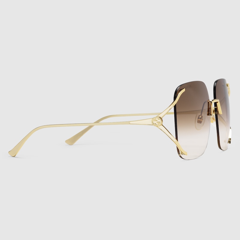 Square metal sunglasses - Image 2